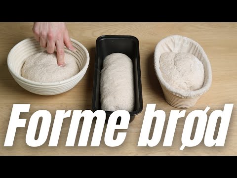 Video: Hvilke former er der for brød?