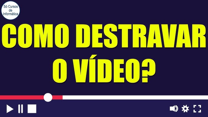 VÍDEO TRAVANDO MESMO CARREGADO - Acelere os vídeos no  - Resolvido  2021 ainda OK 