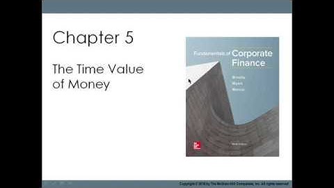 Chapter 5   Time Value of Money  Part 1