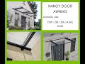 DIY Door Awning Range