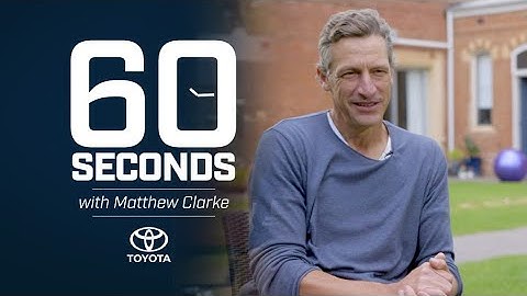 60 Seconds with Matthew Clarke
