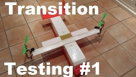 RC VTOL Transition Testing #1