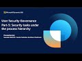 User Security Governance, Part 5: Security tasks under the process hierarchy | Dynamics 365 Bites