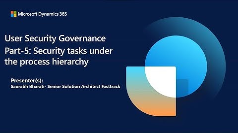Gebruikersbeveiligingsbeheer, deel 5: Beveiligingstaken onder de proceshiërarchie | Dynamics 365 ...