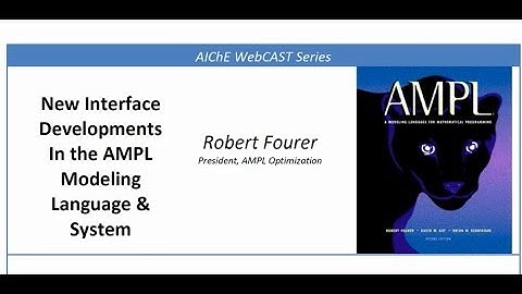 New Interface Developments in AMPL