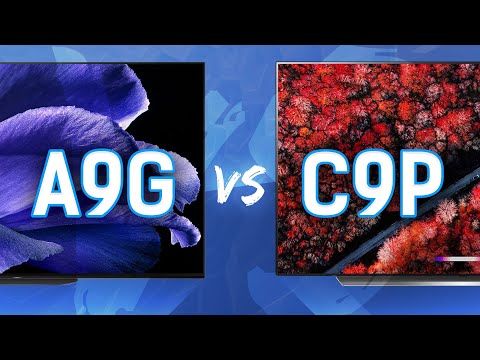 2019 4k OLED Comparison: Sony A9G vs LG C9P