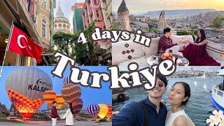 TURKIYE VLOG 🇹🇷 ตุรกี (ทูร์เคีย) เที่ยวเอง ชมบอลลูน คาเฟ่ เข้าถ้ำ ล่องเรือ ถ่ายรูปเมืองสีพาสเทล!