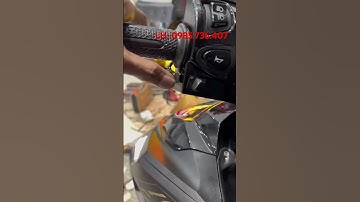 Công tắc Inox chống nước lắp ghi đông xe máy