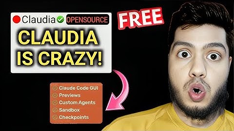 Claudia This OPENSOURCE Claude Code GUI is ABSOLUTELY INSANE and COOL!