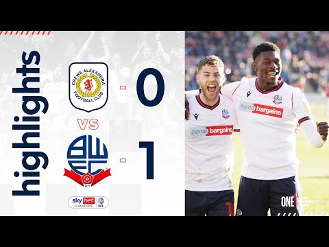 Crewe Bolton Goals And Highlights