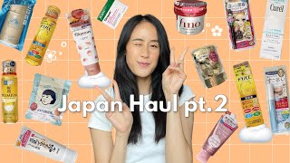 Japan Haul pt.2 🌺 [popular TikTok Japanese skincare, makeup, haircare products] ˚✿(๑ ˃ ᵕ ˂ ๑)