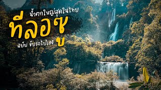 ทีลอซู (Tee lo su) น้ำตกที่ใหญ่ที่สุดในไทย ความอลังการ ท่ามกลางอากาศบริสุทธิ์ -ขับรถไปเอง [Trip2Day]