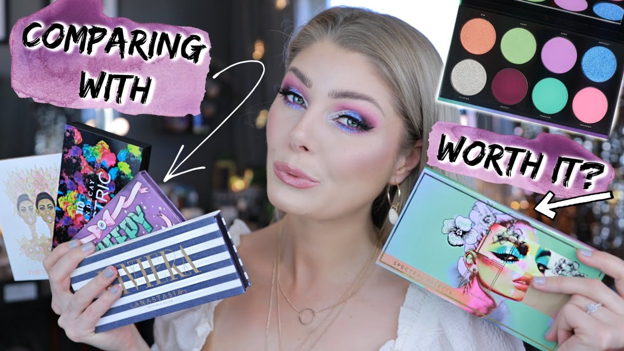 Linda Hallberg Spectral | Palette Review & Swatches - YouTube