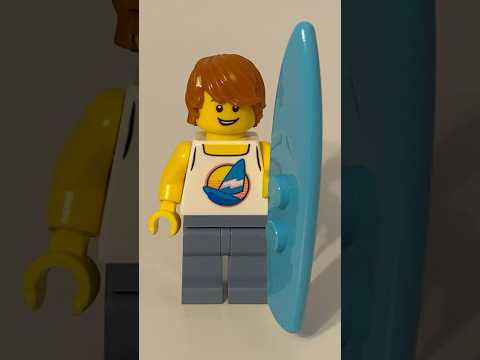 #Lego City Surfer Minifigure. #legominifigures #legocity #beach