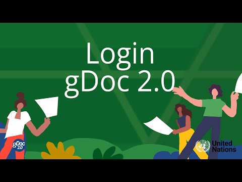 How to login to gDoc 2.0