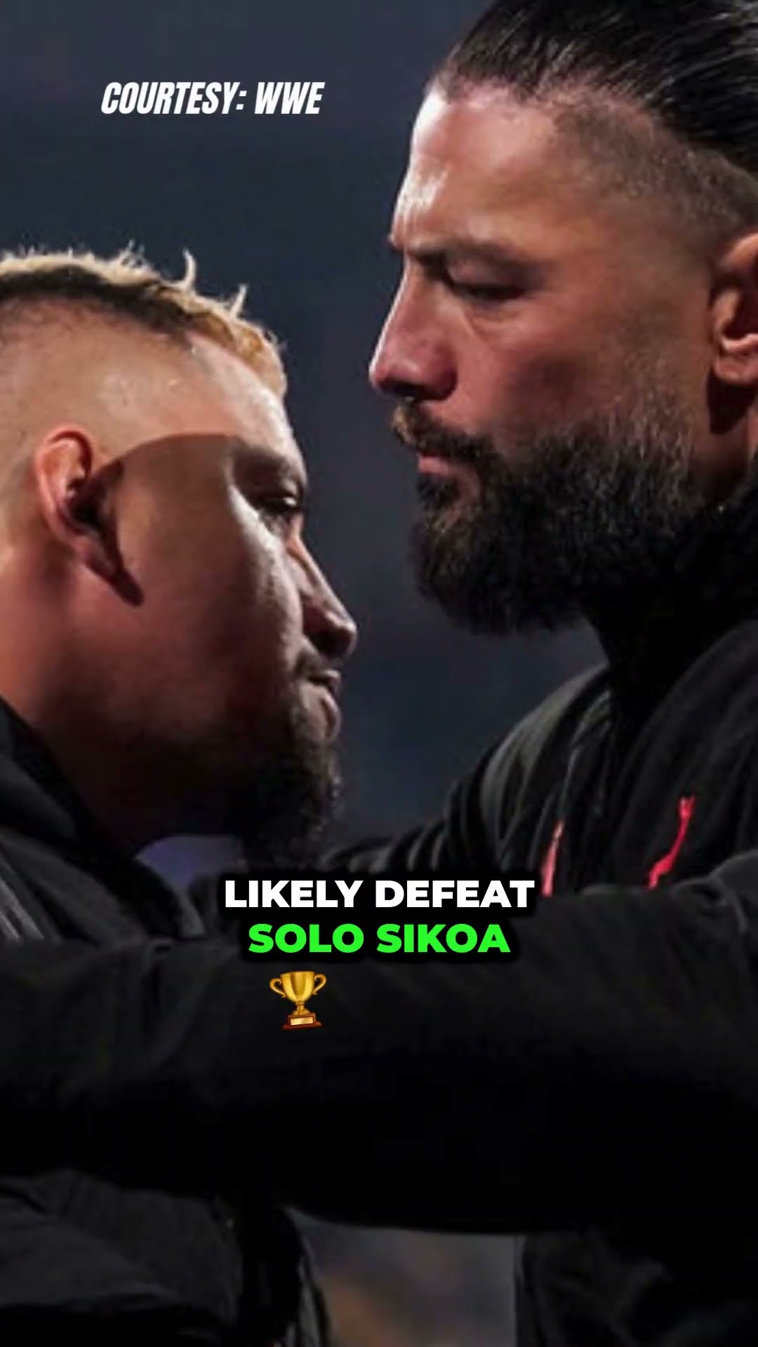 Solo Sikoa vs. Roman Reigns Is an upset brewing Could The Rock intervene #SoloSikoa #shorts