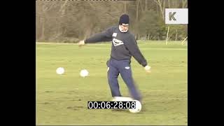 1990s London Tottenham Hotspur F C  Winter Training