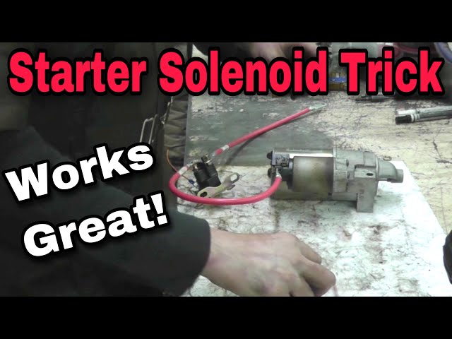 AMAZING Solenoid Trick! Try This EPIC Trick! Honda, Kohler, Briggs, Kawasaki class=