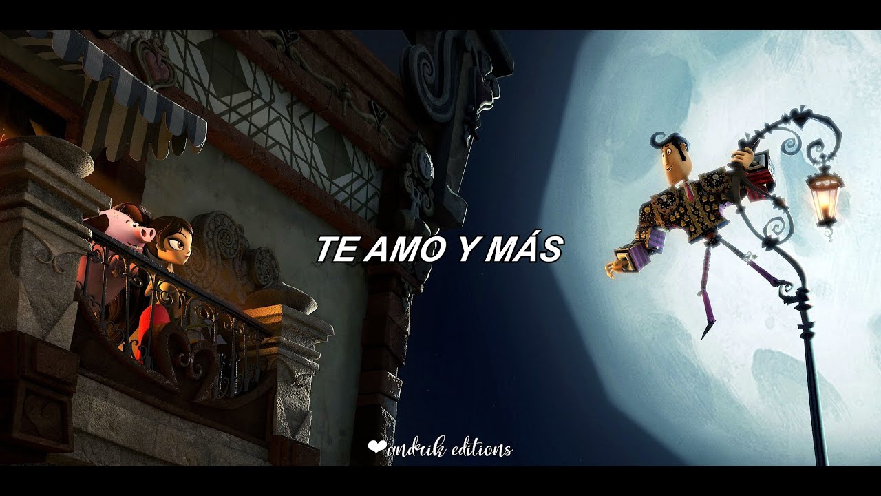 Diego Luna - Te Amo Y Más (El Libro de la Vida) //letra// - YouTube