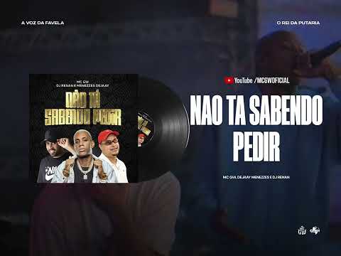 NÃO TÁ SABENDO PEDIR - MC GW, DJ RENAN E DEJAAY MENEZZES