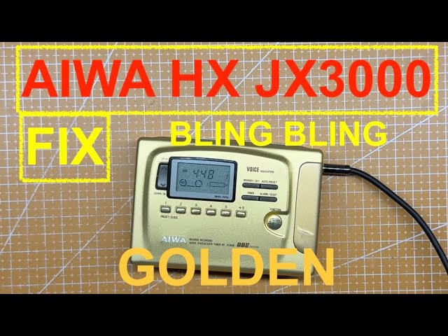 AIWA HS-PX30 PX900 PX303 walkman - cassette player repair fix #diy