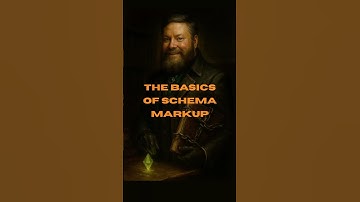 This is the basics of schema markup. #ai #artificialintelligence #aiso #seo #schemamarkup