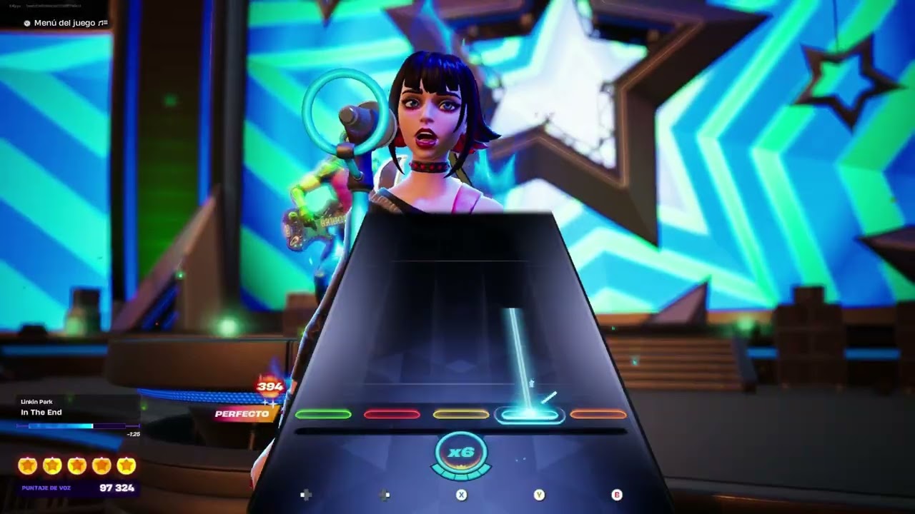 In The End - Linkin Park - VOCAL - Fortnite 2025 12 02 #fortnite #fortnitefestival #guitarhero