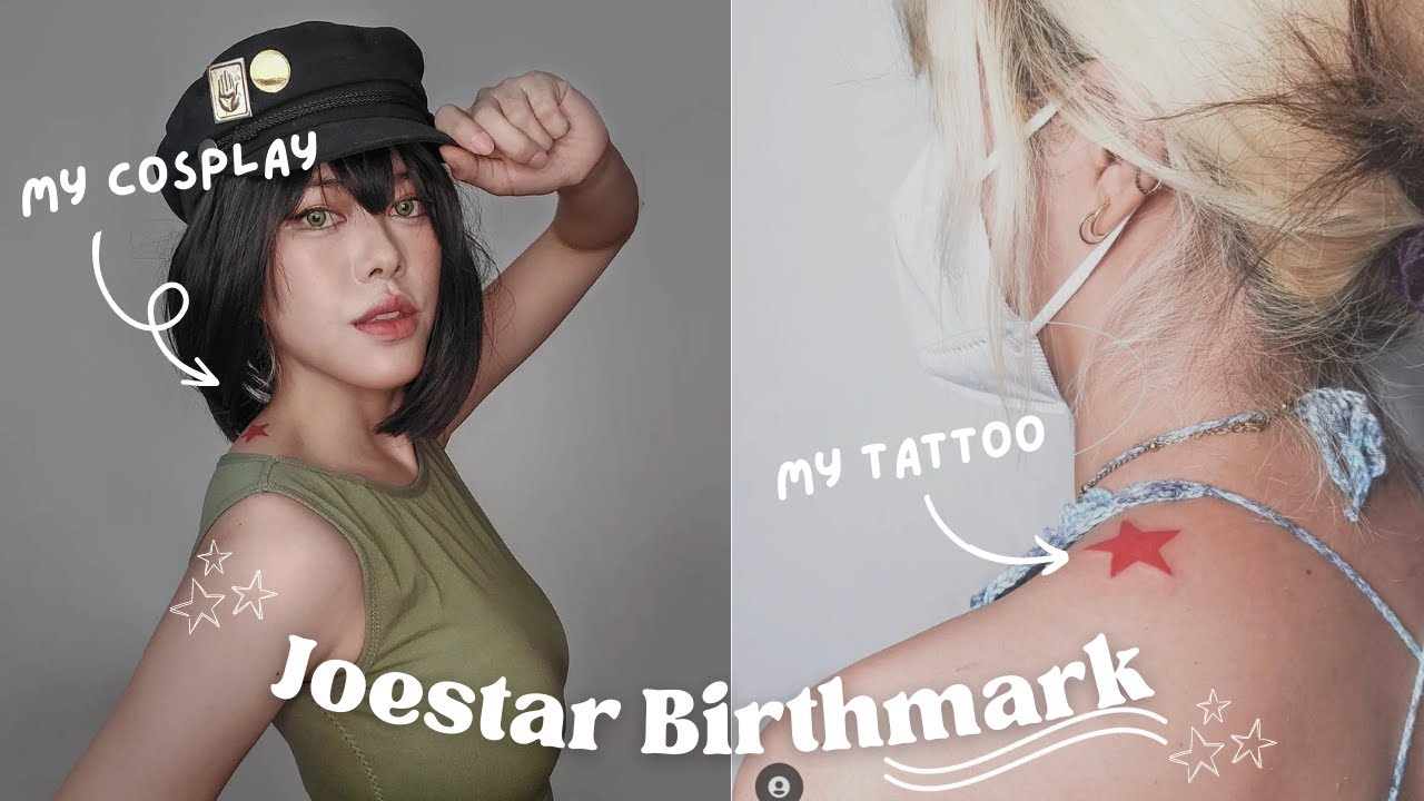 Jojo Star Birthmark Tattoo by vivianatorrestatts  Tattoogridnet