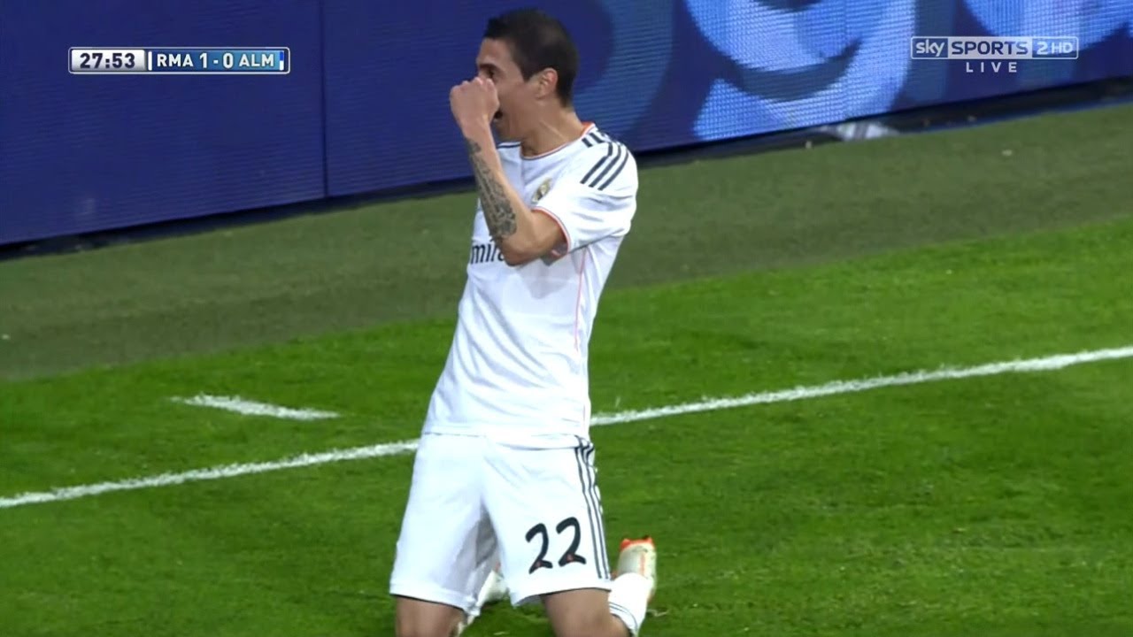 Angel di Maria vs Almeria (H) 13-14 HD 720p by Silvan
