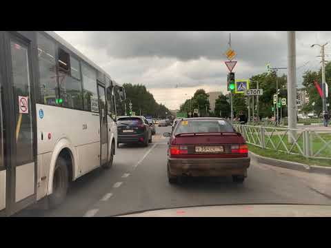 Авария парализовала движение трамваев! Ярославль ул Труфанова 28.08.20