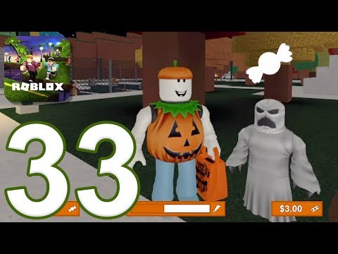 Roblox Mobile - Gameplay Walkthrough Part 33 - Trick or Treat in Hallowsville (iOS, Android)