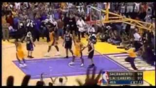 Lakers vs Kings WCF - Robert Horry Buzzer Beater