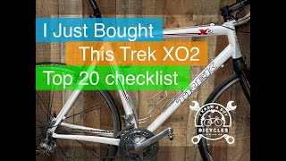 2009 Trek XO2 Cyclocross 59cm- Top 20 checklist for buying used bikes    4K