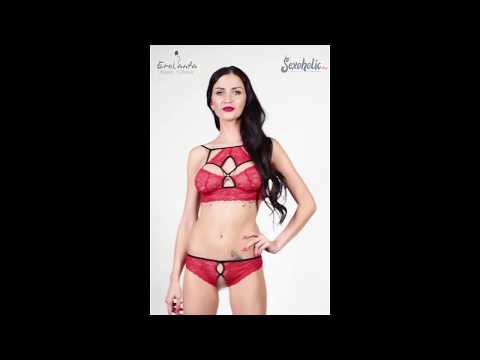 Удлиненный кружевной бралетт Erolanta | Sexoholic-shop.ru