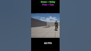 0.01 Delay VS Tick # #unreal #performance #test