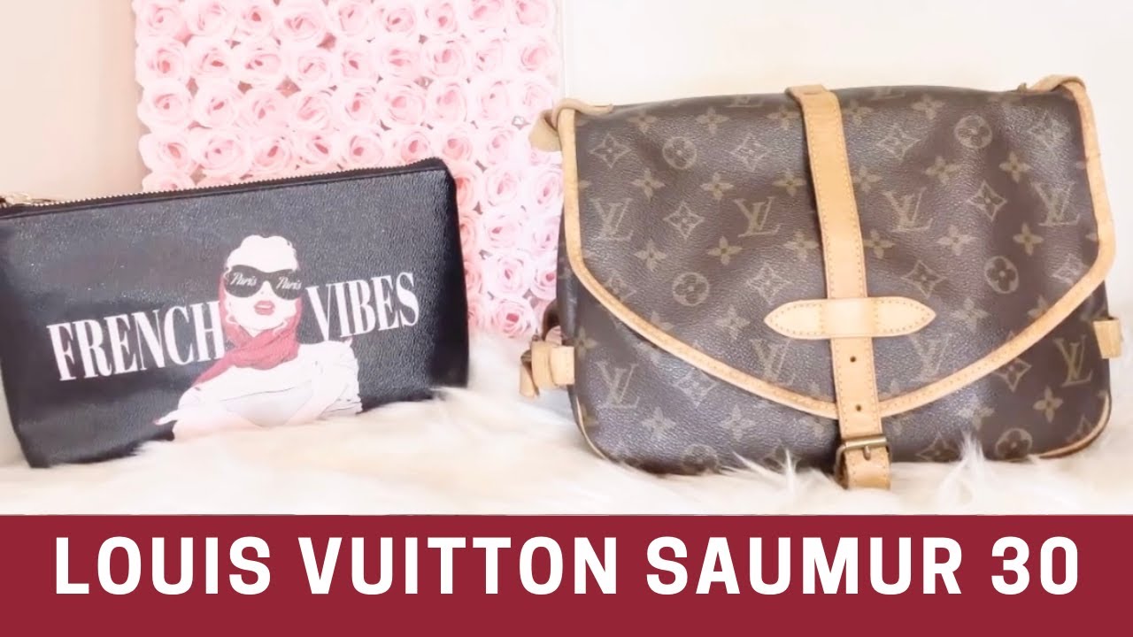 What Goes Around Comes Around Louis Vuitton Monogram Saumur 30 Bag