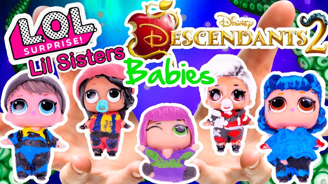 DESCENDANTS 2 Baby Doll Toys LOL Surprise Dolls Series 2 Custom Dolls