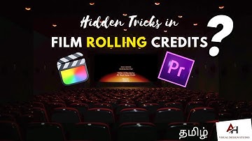 How to create smooth rolling film credits in Adobe premiere pro | Final Cut Pro X