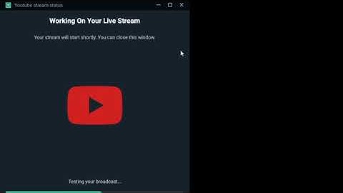 Testing Stream Yard OBS