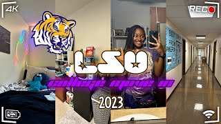 LSU FRESHMAN MOVE IN DAY VLOG 2023 | UNPACKING ✭ DORM TOUR ✭ NEW FRIENDS