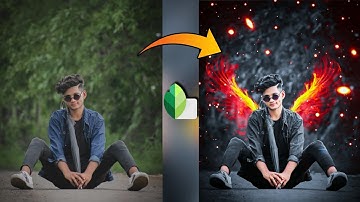 Snapseed Fire Wings Photo Editing | Snapseed Photo Editing | How To Edit Photo | #snapseed