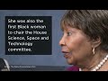 Six times Congresswoman Eddie Bernice Johnson was a trailblazer