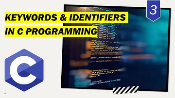 Keywords & Identifiers in C programming language | C programming full course for beginners-Lecture 3
