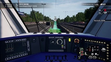 Duren to Koln HBF TSW timelapse