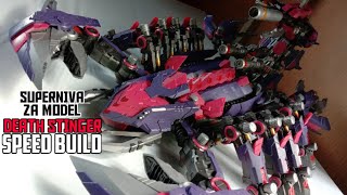 SUPERNOVA ZA MODEL DEATH STINGER ZOIDS SPEED BUILD - My Dream Zoid