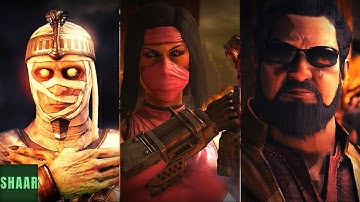 Mortal Kombat XL - Characters Intros Swap Compilation Part 2