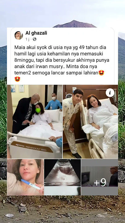 Maia akui syok di usia nya yg 49 tahun dia hamil lagi usia kehamilan nya memasuki 8minggu, #fyp