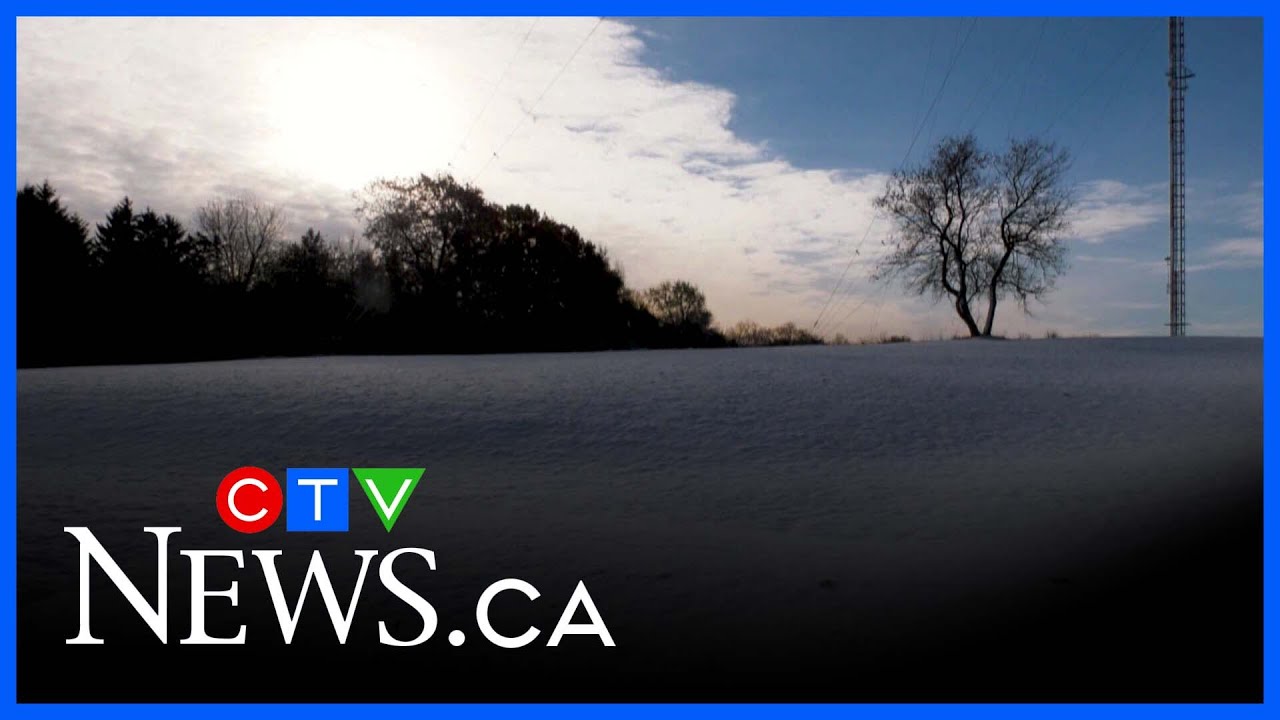 First snowfall of the season - YouTube