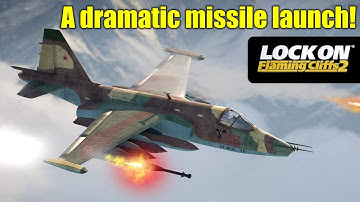 A dramatic missile launch!