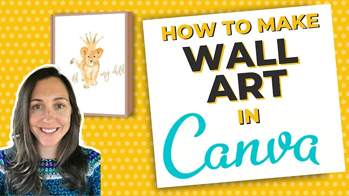 How to Create Safari Nursery Wall Art in Canva